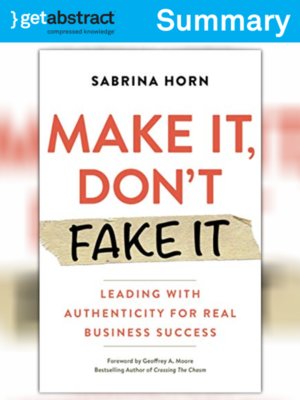 cover image of Make It, Don't Fake It (Summary)